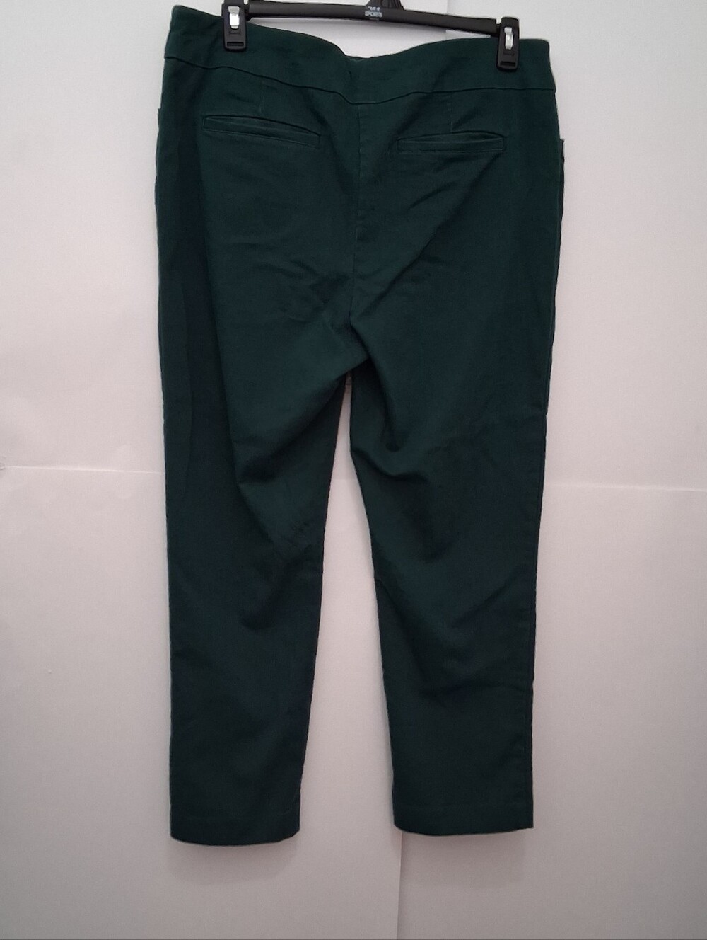 CROFT & Barrow Green The Effortles Stretch Pant Straight Leg Size 16W - Picture 2 of 11